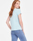 ფოტო #4 პროდუქტის Women's Great Minds Crewneck Short-Sleeve T-Shirt, Created for Macy's