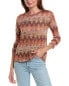 Фото #1 товара M Missoni Wool-Blend Top Women's Orange L