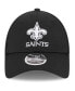 Фото #3 товара Men's Black New Orleans Saints Main B-Dub 9FORTY Adjustable Hat