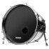 Evans 24" E-Mad Reso Bass Drum BK