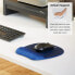 Фото #5 товара Fellowes Memory Foam Mouse Pad/Wrist Rest Sapphire - Blue - Monochromatic - Memory foam - Wrist rest