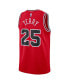Фото #2 товара Men's and Women's Dalen Terry Red Chicago Bulls 2022 NBA Draft First Round Pick Swingman Jersey - Icon Edition