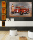 Фото #3 товара Red car Mixed Media Iron Hand Painted Dimensional Wall Art, 32" x 48" x 3.1"