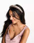 Фото #4 товара Maya Bridesmaids delicate sequin headband in taupe blush