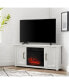 Camden 48" Corner TV Stand with Fireplace