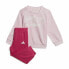 Фото #1 товара Спортивный костюм для девочек Adidas Essentials Розовый