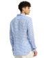 ფოტო #2 პროდუქტის Men's Slim-Fit Gingham Check Button-Down Linen Shirt