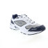 Фото #2 товара Fila Memory Decimus 1GM01859-109 Mens White Leather Lifestyle Sneakers Shoes 14