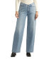 Women's V-Front High Rise Wide Leg Jeans