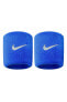 Swoosh Wristbands 2 Pk Royal Blue/white Osfm,one Size/5