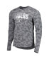 Фото #2 товара Men's Black Las Vegas Raiders Performance Camo Long Sleeve T-shirt