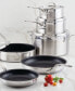 Фото #4 товара ProBond Clad Stainless Steel with Titum Nonstick 10-Piece Cookware Set