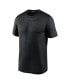 Men's Black Colorado Rockies Authentic Collection Early Work Tri-Blend Performance T-Shirt