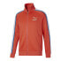 Фото #3 товара Puma Go For Tape T7 Full Zip Jacket Mens Orange Casual Athletic Outerwear 536034