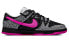 【定制球鞋】 Nike Dunk Low ESS "White Paisley" 腰果花 解构 低帮 板鞋 女款 黑粉 / Кроссовки Nike Dunk Low DJ9955-100