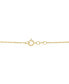 Фото #4 товара Macy's 14k Yellow Gold Necklace, 16" Light Rope Chain (1mm)