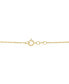 Фото #4 товара Macy's 14k Gold Necklace, 18" Light Rope Chain (1mm)