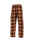 ფოტო #2 პროდუქტის Men's Black, Orange San Francisco Giants Badge T-shirt and Pants Sleep Set