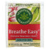 Breathe Easy, Eucalyptus Mint, Caffeine Free, 16 Wrapped Tea Bags, .85 oz (24 g)