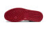 Фото #7 товара Кроссовки для мужчин Nike Air Jordan 1 Low Версия Bred (Красный, Черный)