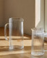 Фото #6 товара Borosilicate glass jug with line design