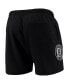 Фото #4 товара Men's Black Brooklyn Nets Mesh Capsule Shorts