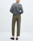 Фото #2 товара Women's Flowy Bow Detail Straight-Fit Pants