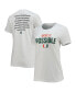 Фото #1 товара Women's White Miami Hurricanes More Is Possible T-shirt