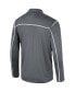 Men's Black Arkansas Razorbacks Cameron Quarter-Zip Windshirt