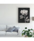 Фото #3 товара Ethan Harper Black and White Flowers III Canvas Art - 36.5" x 48"