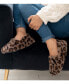 Фото #6 товара Women's Memory Foam Shay Faux Fur A-Line Slip On Comfort Slippers
