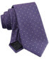 Men's Herringbone Star-Dot Tie