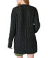 ფოტო #3 პროდუქტის Women's Mixed Cable Cardigan Sweater