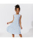 ფოტო #2 პროდუქტის Toddler| Child Girls Blue Milk & Cookies Dress