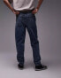 Topman straight jeans in summer light wash tinted blue