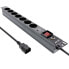 Фото #1 товара InLine 19" socket strip - 7-way - surge and overload protection - switch