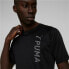 Men’s Short Sleeve T-Shirt Puma Fit Black Men