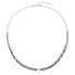 Elegant pearl necklace with Preciosa crystals 32065.3