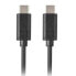 Фото #1 товара LANBERG CA-CMCM-31CU-0005-BK 50 cm USB-C Cable