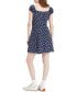 Фото #2 товара Women's Clementine Printed Cap-Sleeve Dress