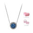 Фото #15 товара Pandora潘多拉 海洋之心 蓝色闪耀套装 项链 女款 银色 礼物 / Ожерелье Pandora ZT0139