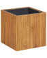 Garden Raised Bed Pot 17.1"x17.1"x17.3" Solid Acacia Wood