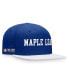 Фото #5 товара Men's Blue, White Toronto Maple Leafs Iconic Color Blocked Snapback Hat