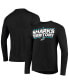 ფოტო #1 პროდუქტის Men's Black San Jose Sharks Dassler Aeroready Creator Long Sleeve T-shirt