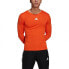 Футболка мужская Adidas Team Base с длинным рукавом команда orange, L - фото #3