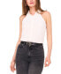 ფოტო #1 პროდუქტის Women's Collared Halter-Neck Sleeveless Blouse