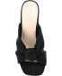 ფოტო #4 პროდუქტის Women's Tabithea Knotted Block Heel Sandals