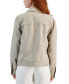 Фото #2 товара Women's 100% Linen Jacket, Created for Macy's