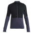 Мужская толстовка Icebreaker Merino 200 Realfleece Descender Half Zip Black / Graphite / Cb, L - фото #4