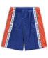 Фото #1 товара Men's Royal and Orange New York Knicks Big and Tall Tape Mesh Shorts